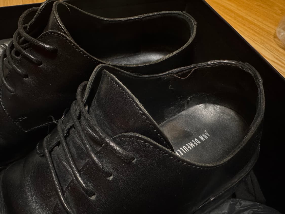 ann demeulemeester 핀턱 더비 40 앤드뮐미스터 상품이미지3