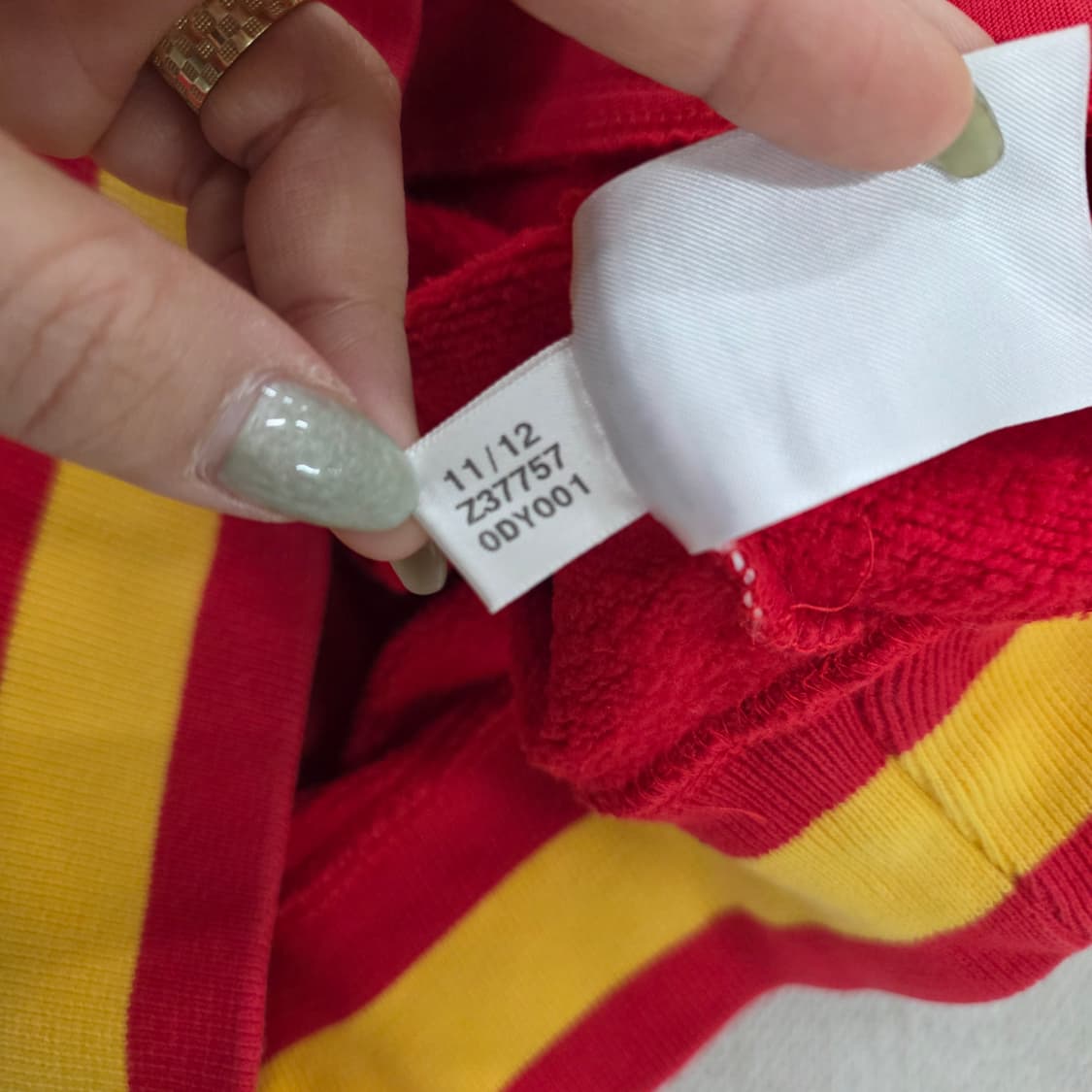 [실측] 아디다스 스웻 바시티 자켓 0202J 상품이미지6