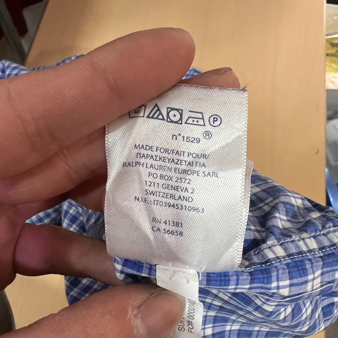  폴로랄프로렌 체크 셔츠 y15451 상품이미지7