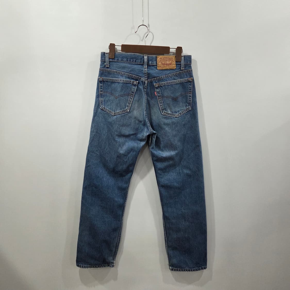 90s USA 리바이스 501xx 중청 데님팬츠 33/32 상품이미지3