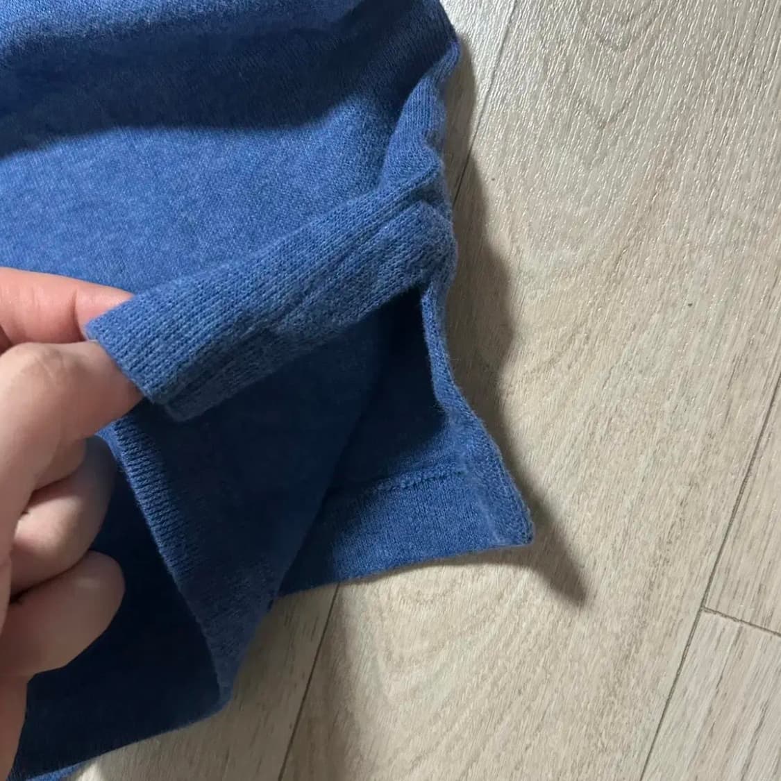 폴로 하프집업 코튼니트(M) 상품이미지6
