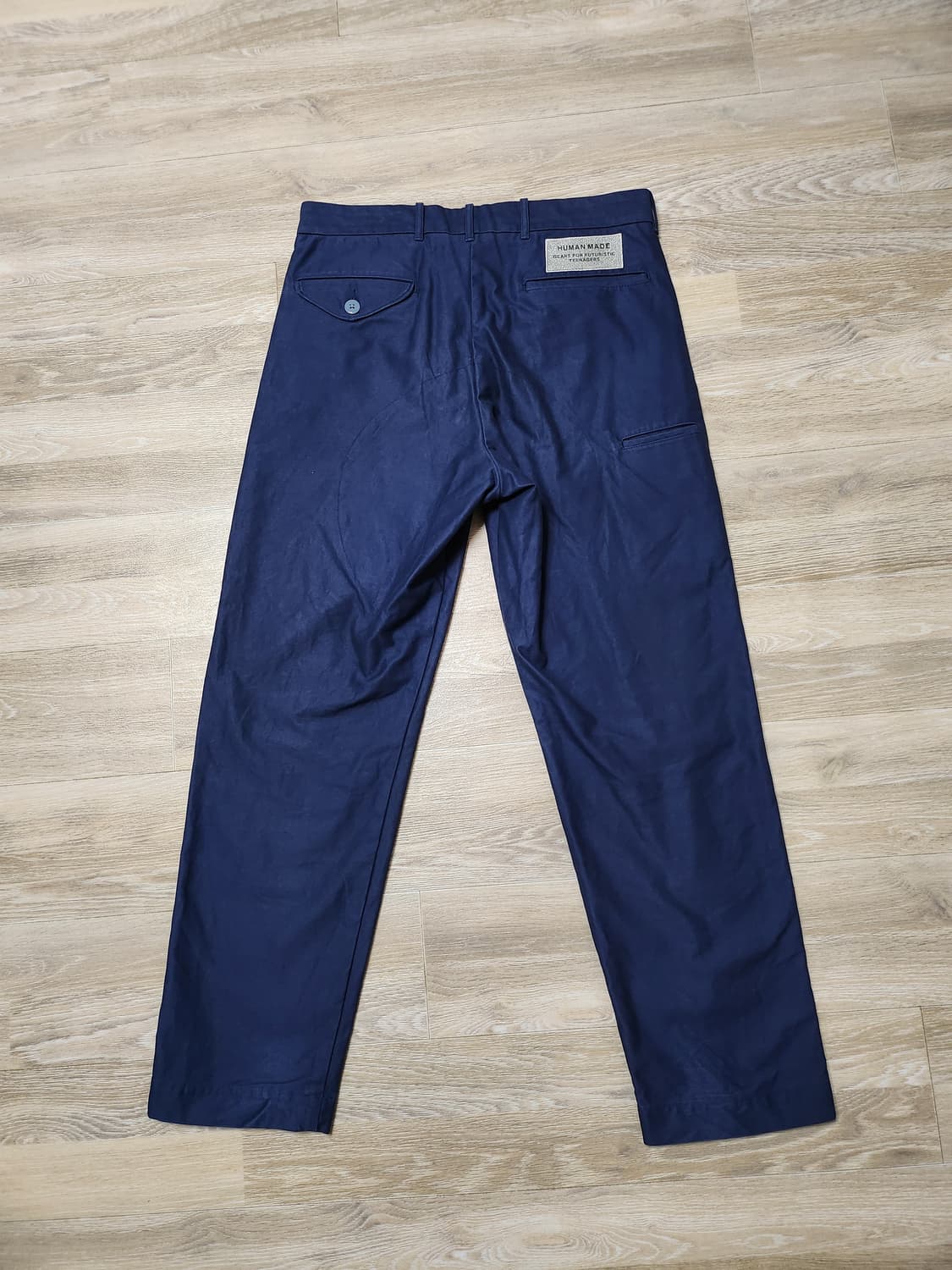 휴먼메이드 프린트 치노 팬츠 네이비 상품이미지3