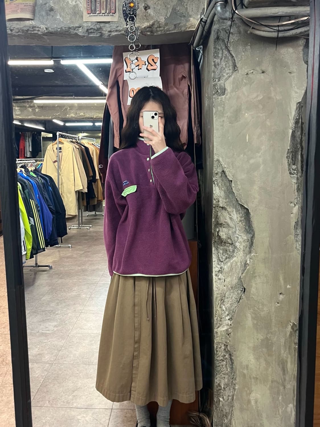 빈티지 플리스 퍼플 #csz3025 상품이미지2