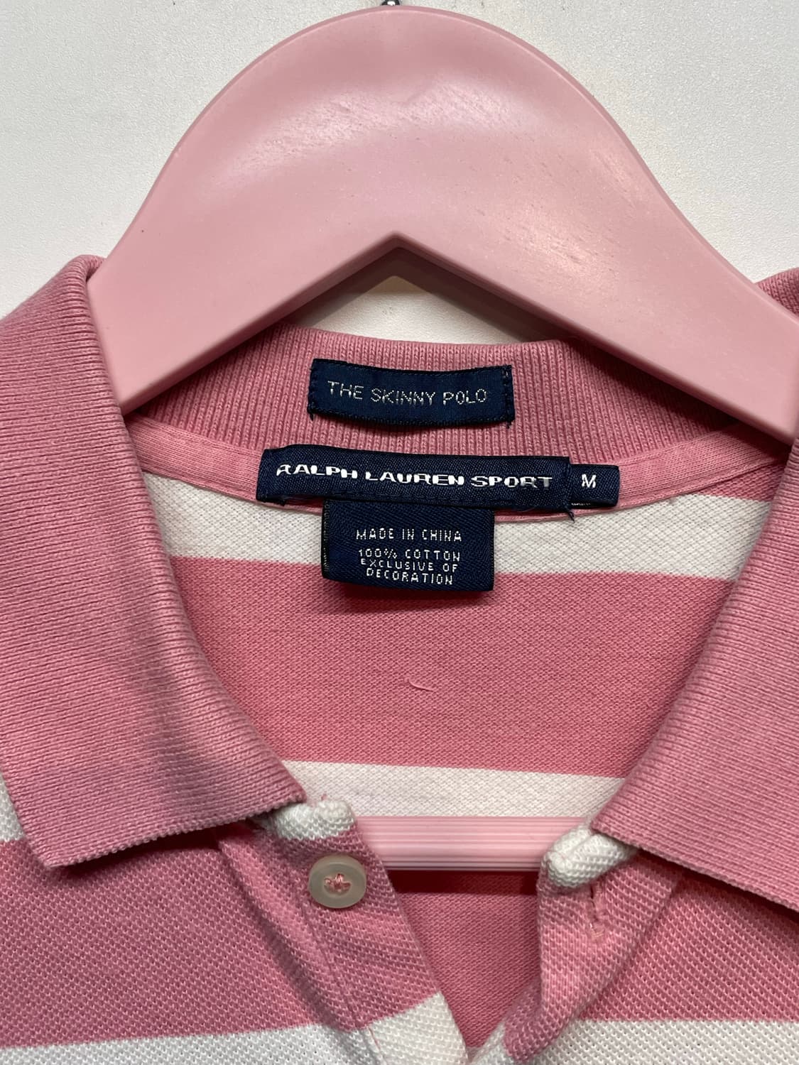 폴로 랄프로렌 스트라이프 핑크 원피스 상품이미지6