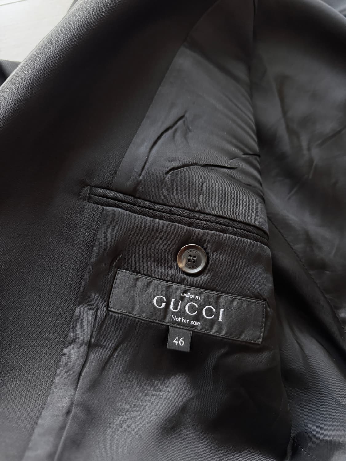 GUCCI 구찌 블레이저 블랙 46사이즈 상품이미지5