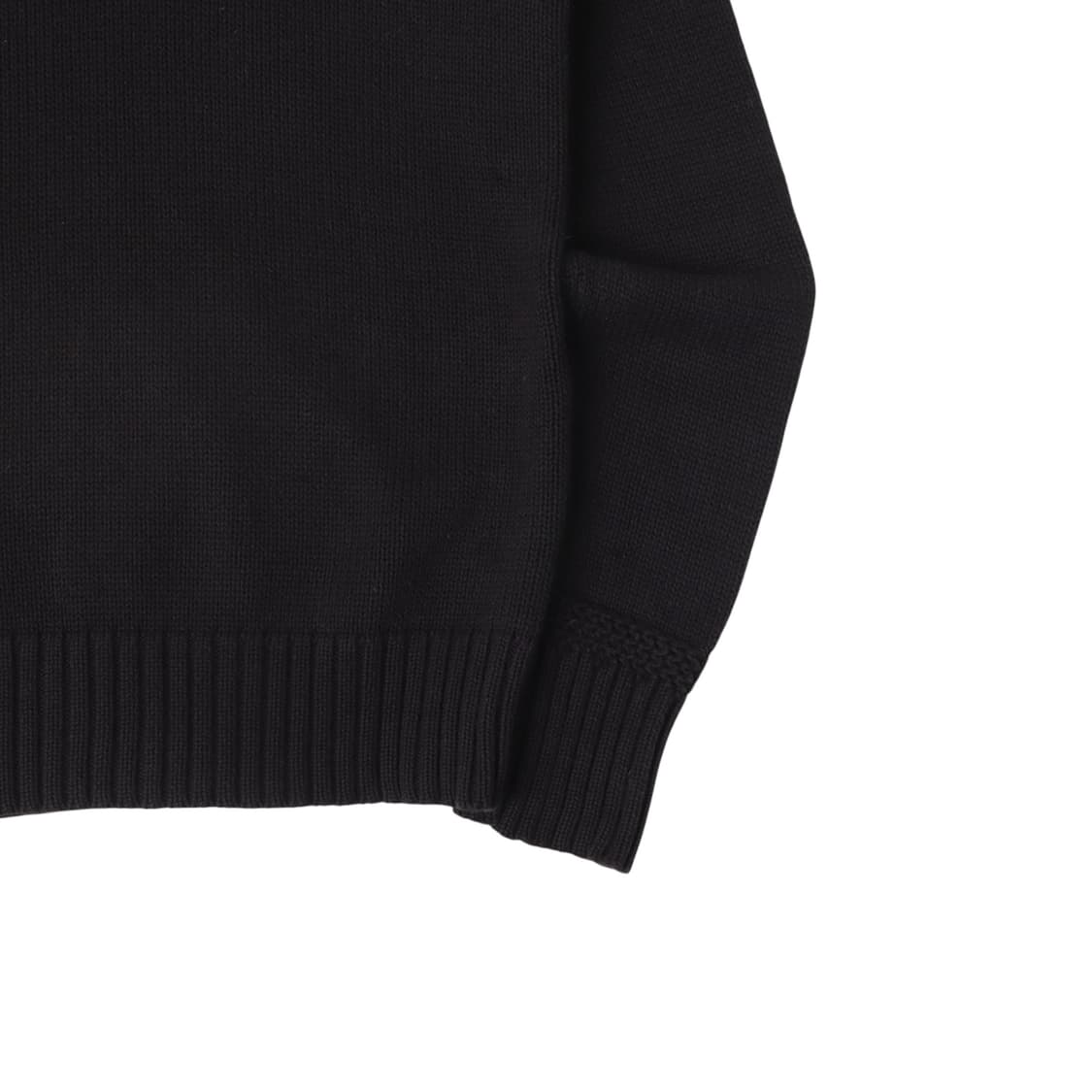 폴로 랄프로렌 블랙 코튼 숄카라 니트 상품이미지4