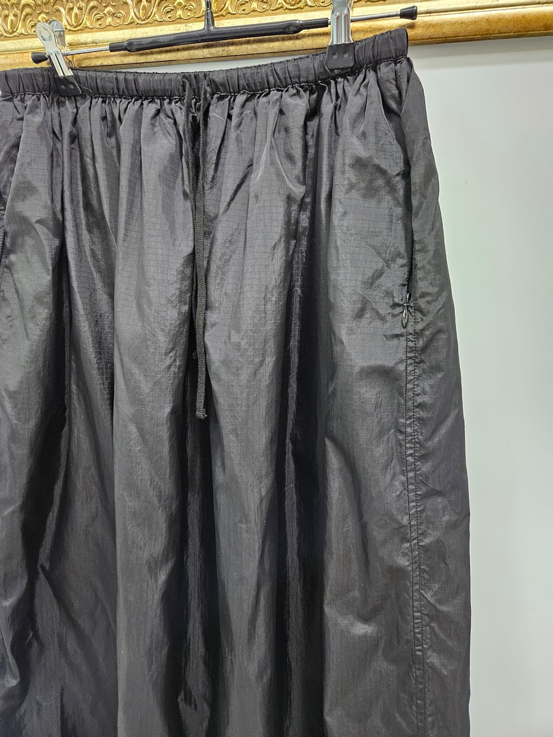 6397 밴딩 나일론 스커트 상품이미지3