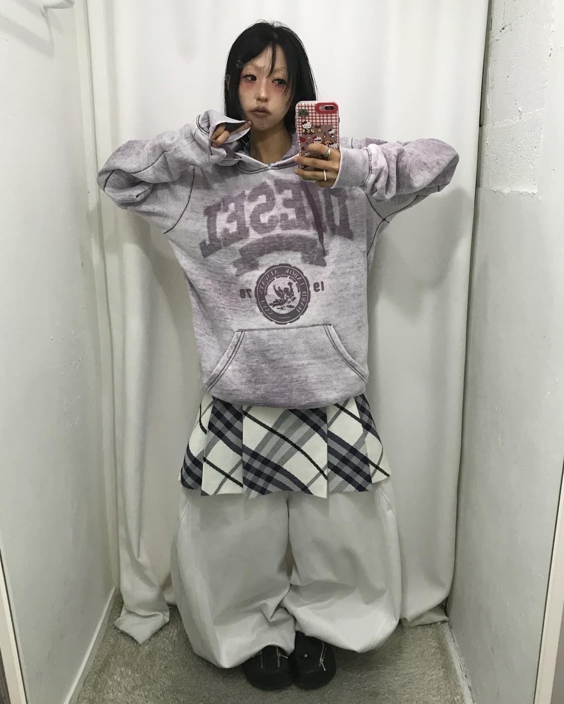 Diesel Washed Logo Hoodie 상품이미지4
