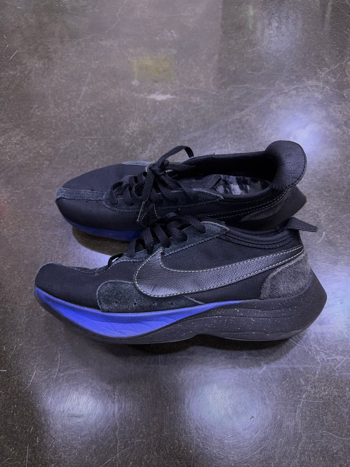 나이키 문레이서 블랙 블루 러닝화 슈즈 270 상품이미지6
