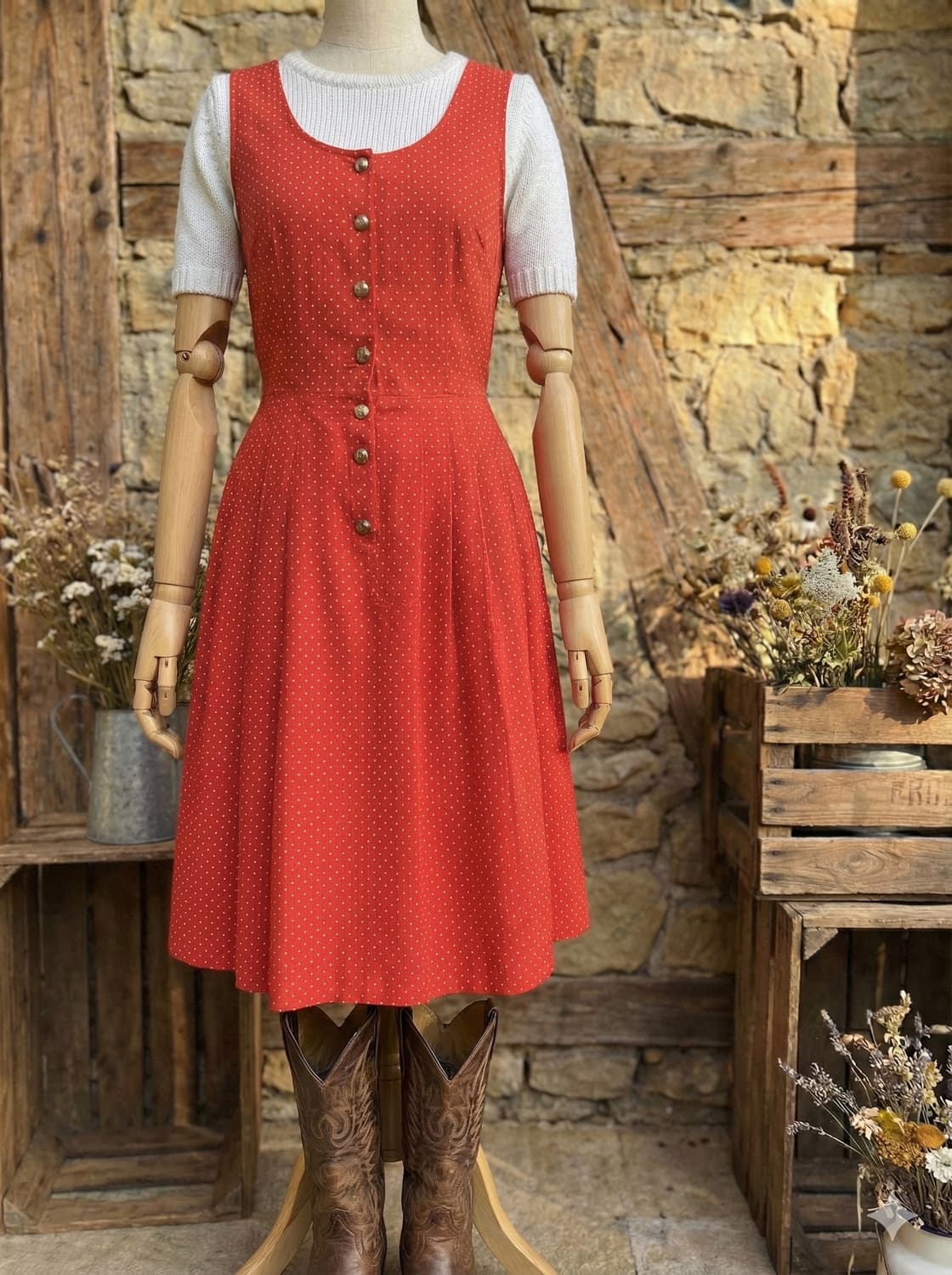 독일 **'Daller Tracht'**의 오리지널 티롤리안 원피스 상품이미지5