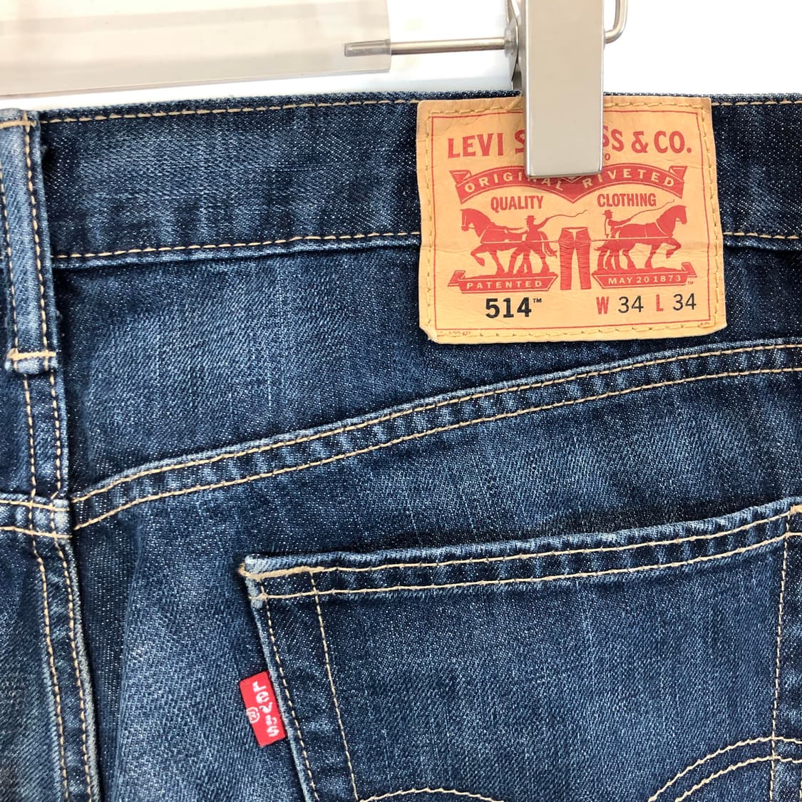 리바이스 514 오리지널 데님진 34 인치 상품이미지4