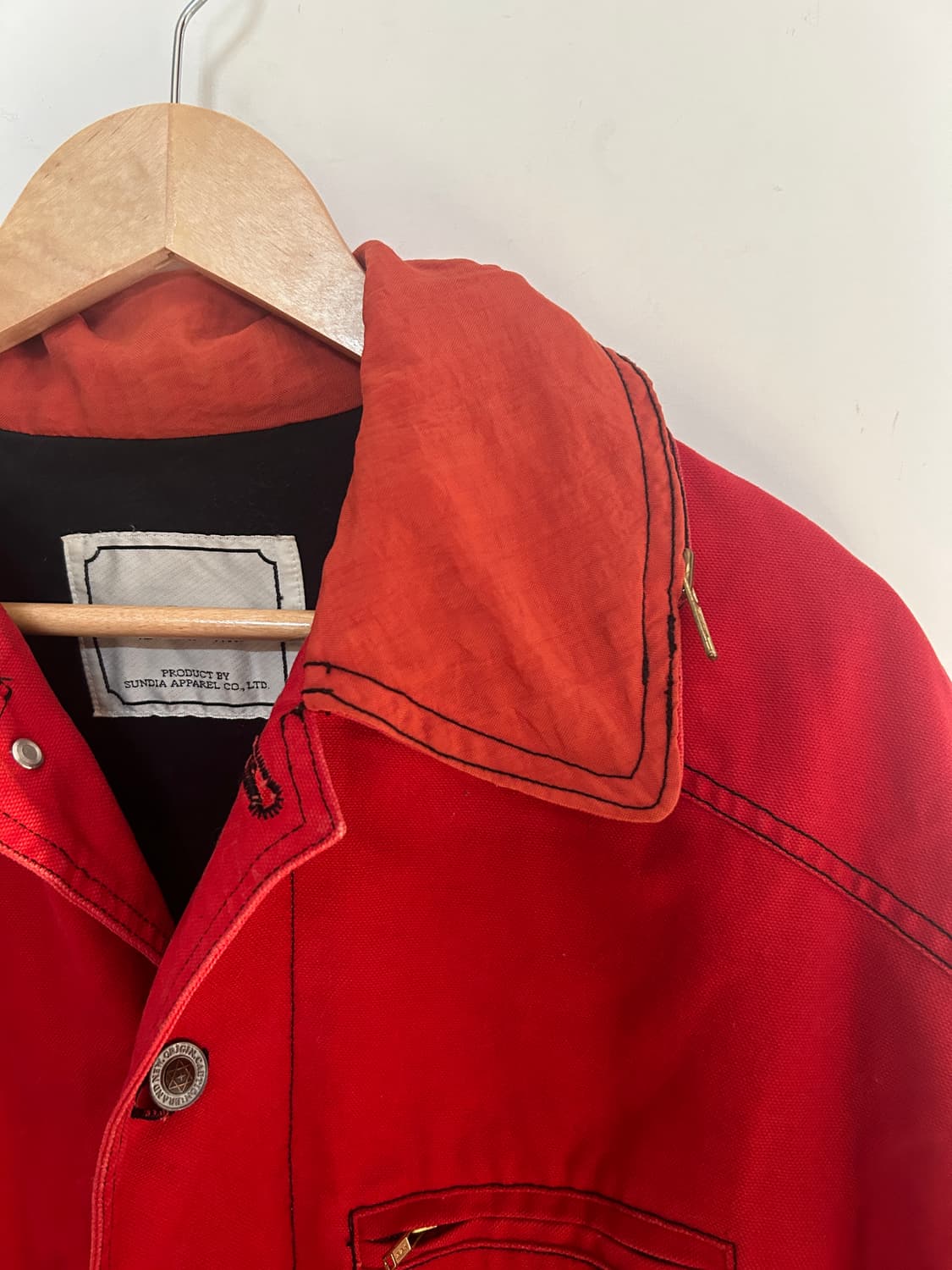 red vintage jacket  상품이미지2