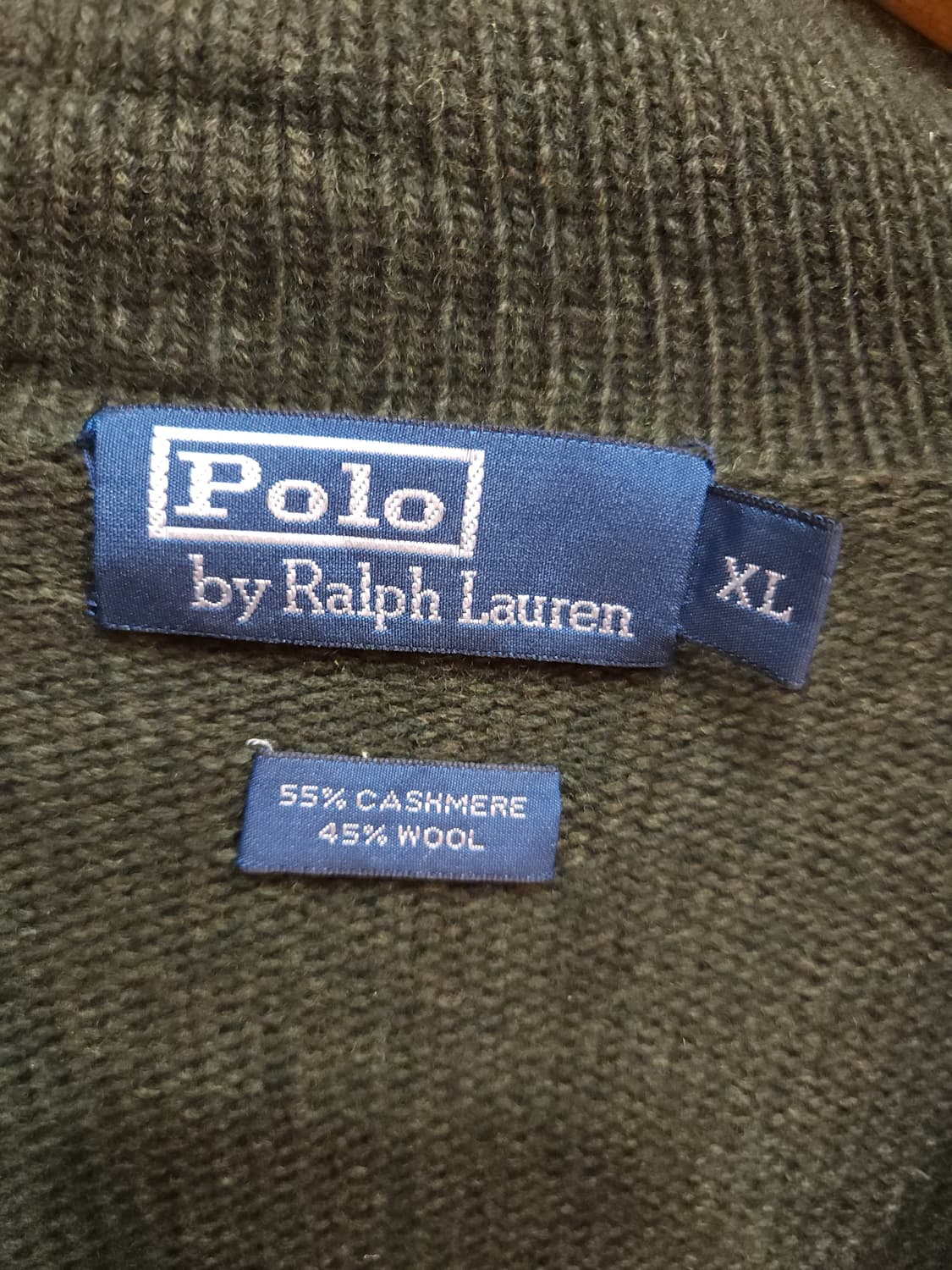 폴로 랄프로렌 00s 캐시미어 울 숄카라 가디건
​
 상품이미지3