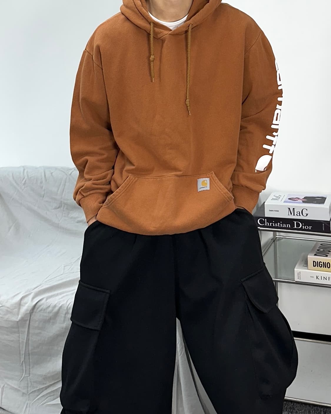 칼하트 된장 후드티 상품이미지1