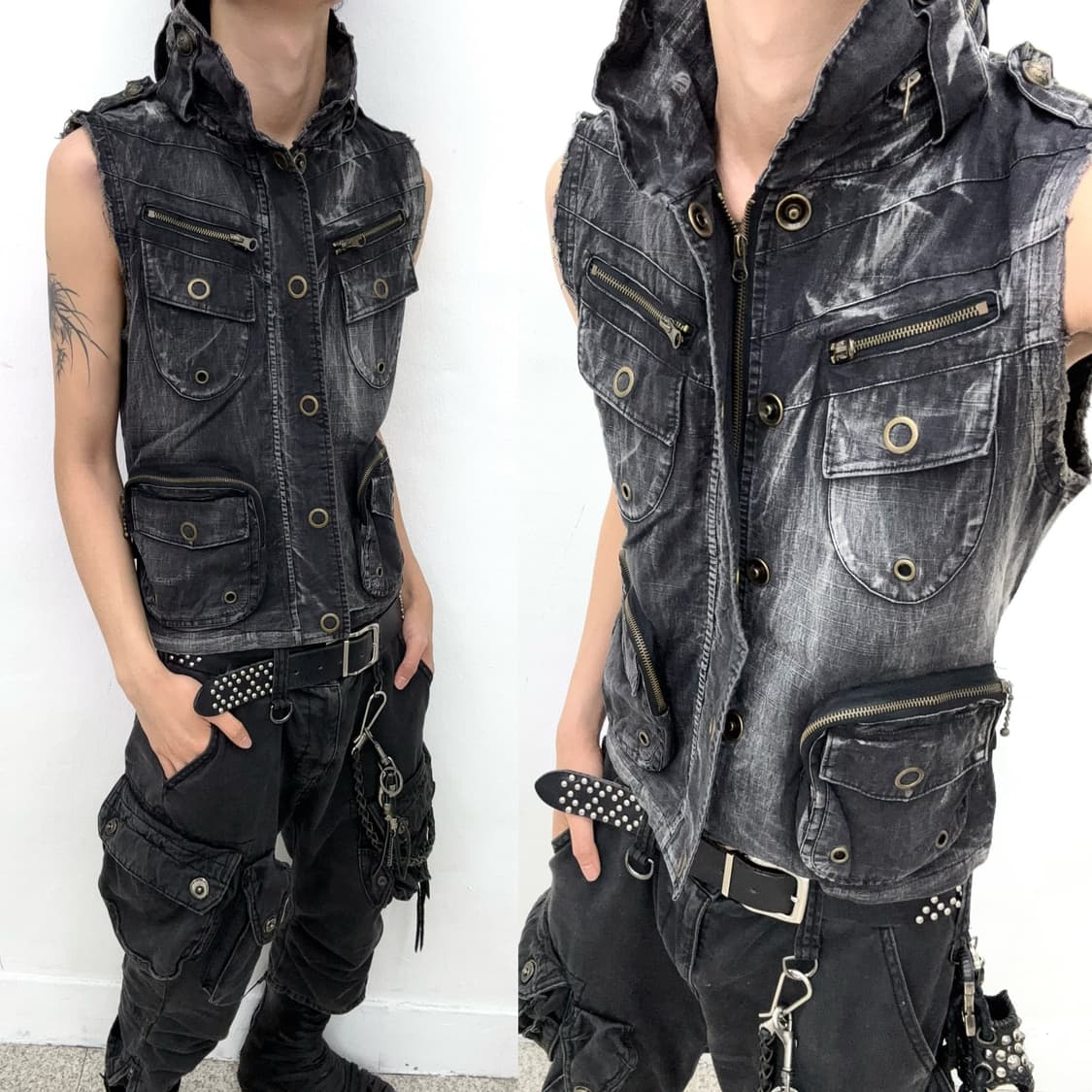 In the attic cargo pocket destroyed bono 상품이미지1