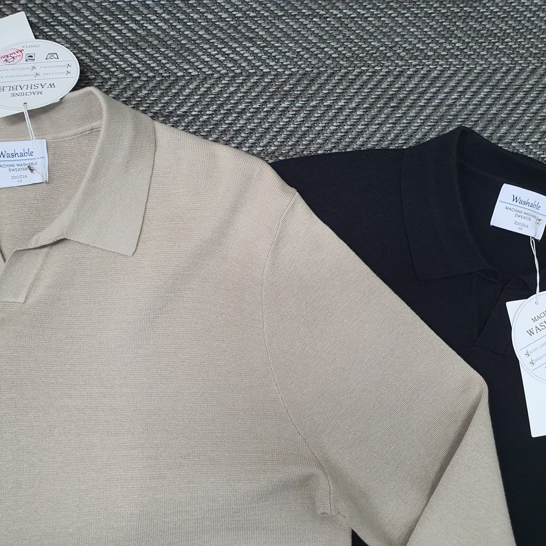 미착용 지오지아 면니트 카라티 남자105 (2벌가격) 상품이미지4