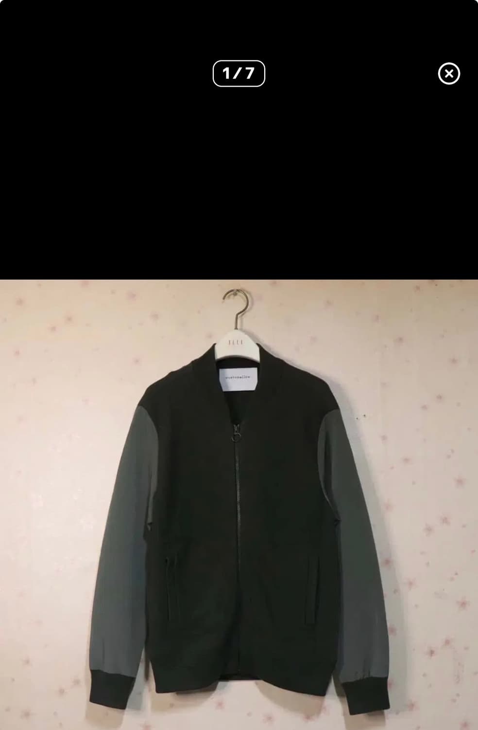 커스텀 멜로우 톤온톤 니트자켓 상품이미지1