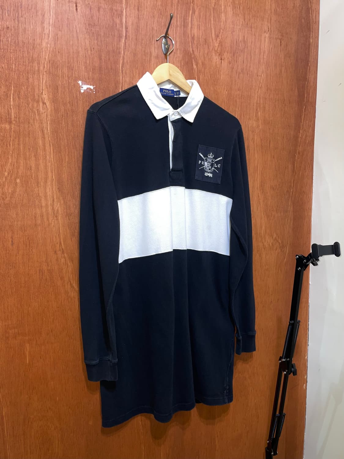 (L) POLO 폴로 랄프로렌 카라 럭비티 롱 상품이미지2