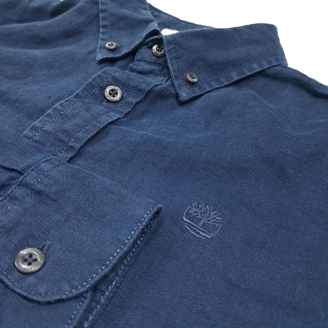 CL712 S 팀버랜드 프리미엄린넨 다크네이비 셔츠 남방 상품이미지4