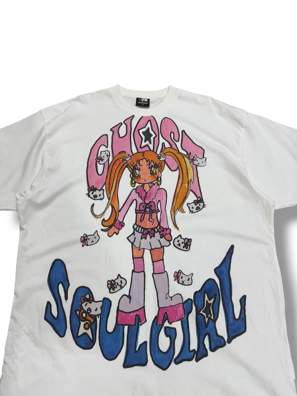 나이스고스트클럽 x 소울푸시캣 티셔츠 (2XL) 상품이미지2
