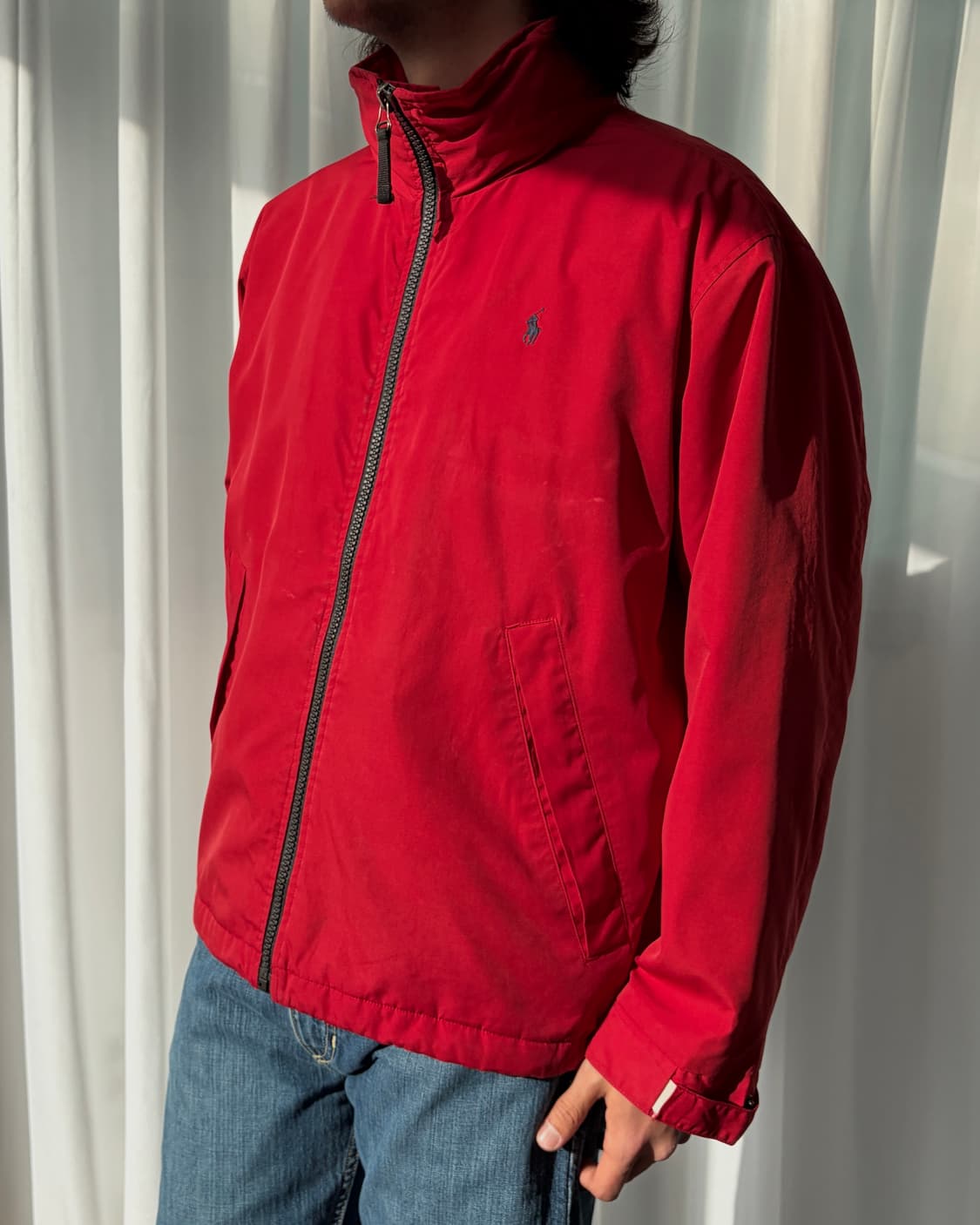 [L]폴로 랄프로렌 폴리쉘 레드 자켓 상품이미지3
