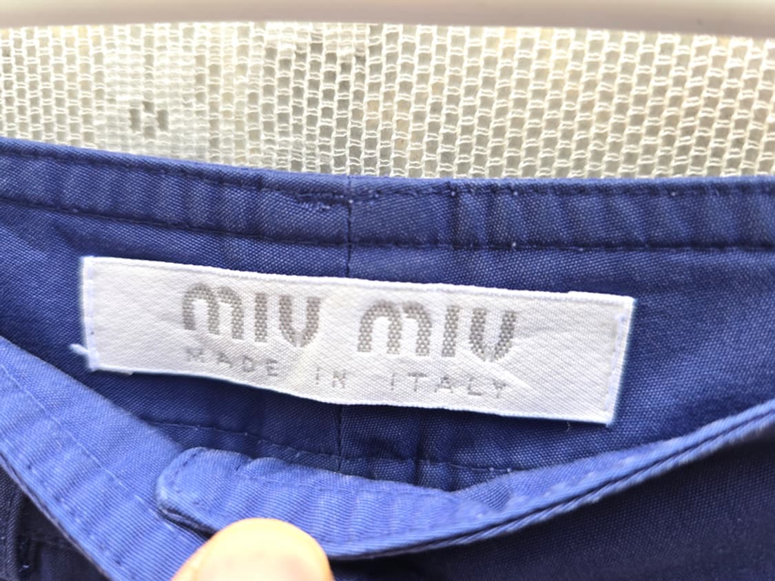 90s 미우미우 새미부츠컷 팬츠 (made in italy) 상품이미지7