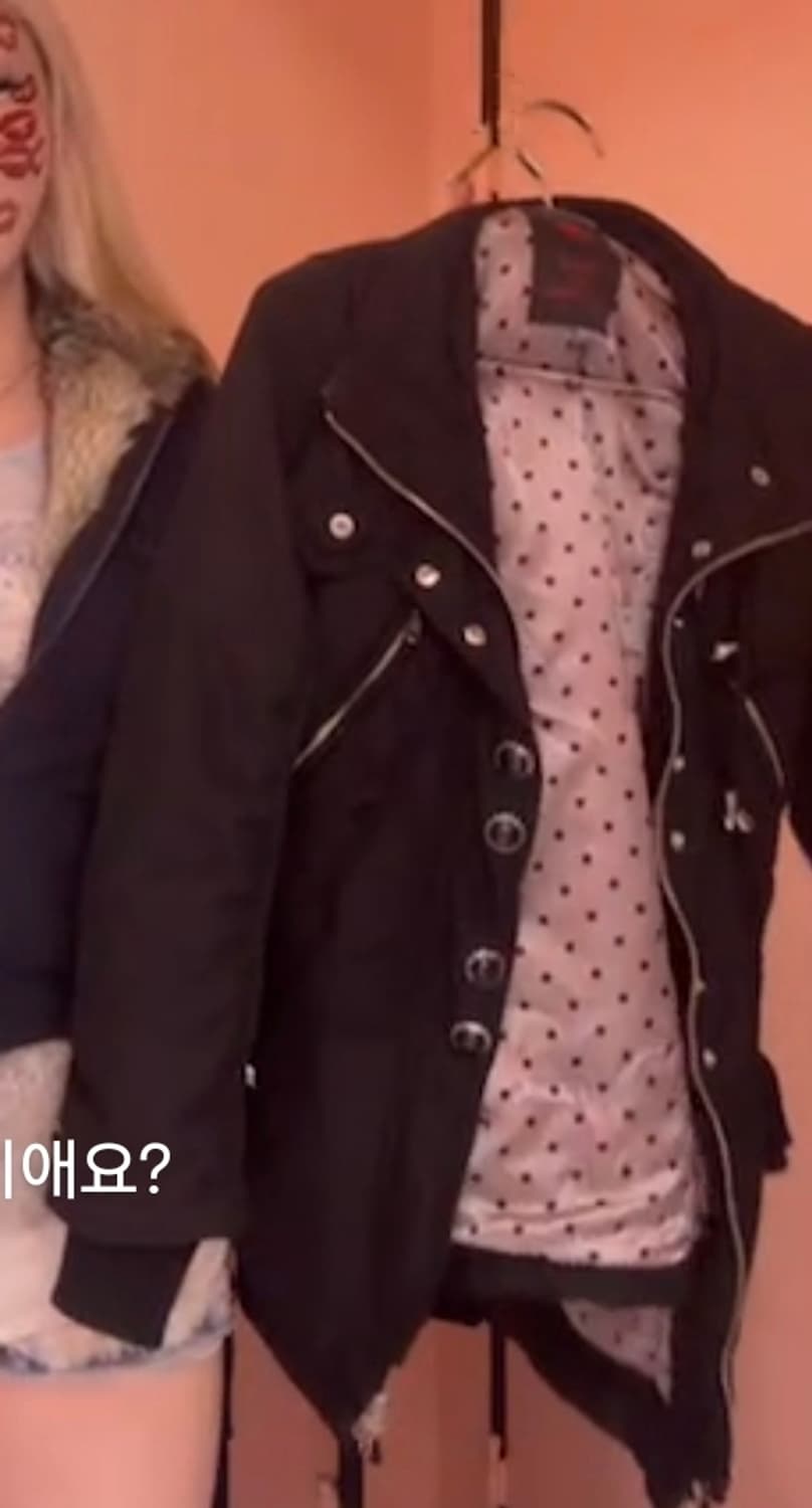 아카이브엑스 y2k 블랙 슬림핏 점퍼 상품이미지1