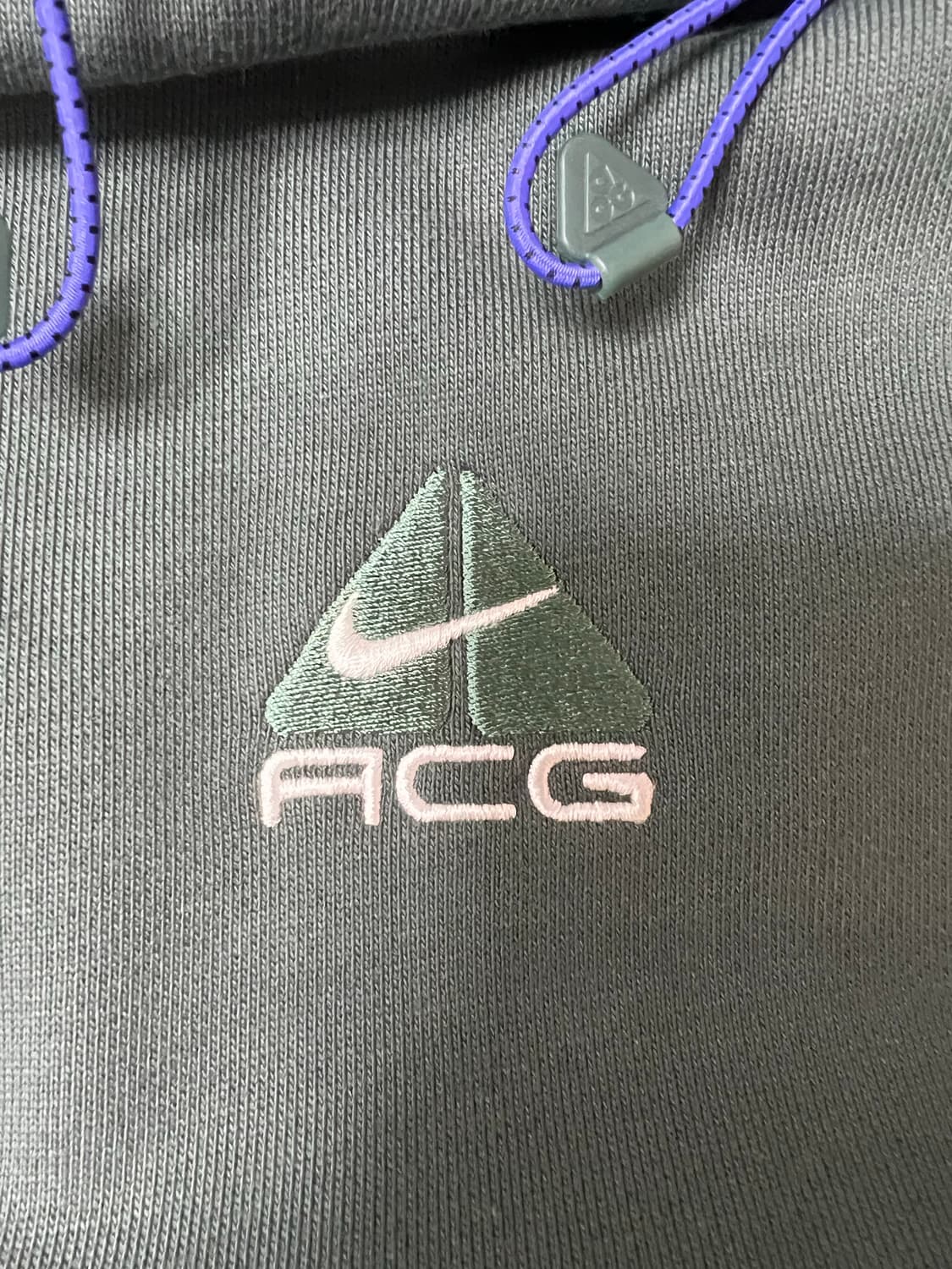 [XXL] 나이키 ACG 써마핏 플리스 풀오버 후드 빈티지 그린 상품이미지8