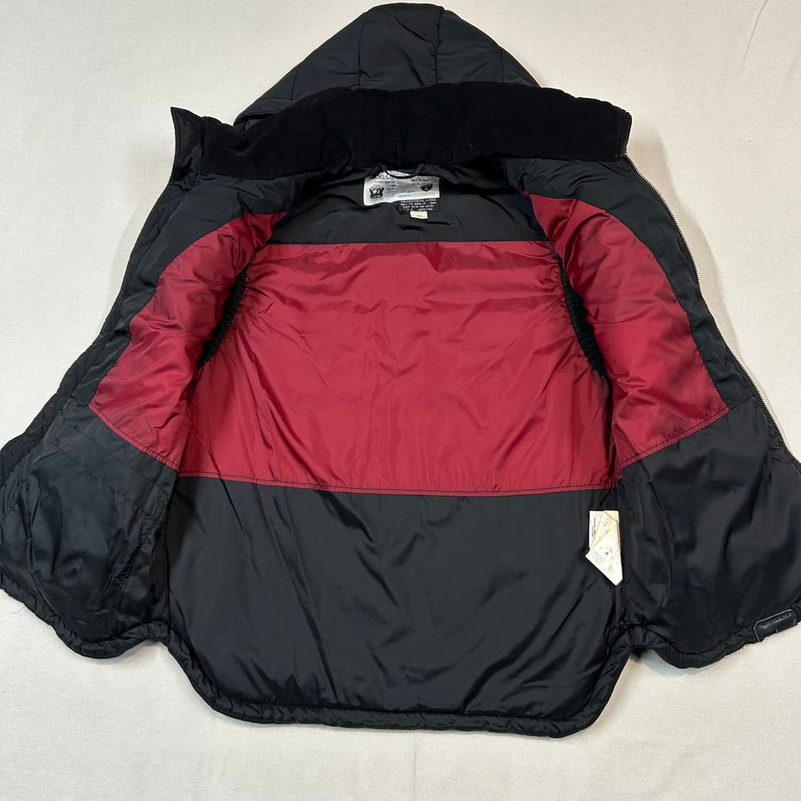 XL) 디젤 Diesel 블랙 패딩 조끼 베스트 상품이미지5