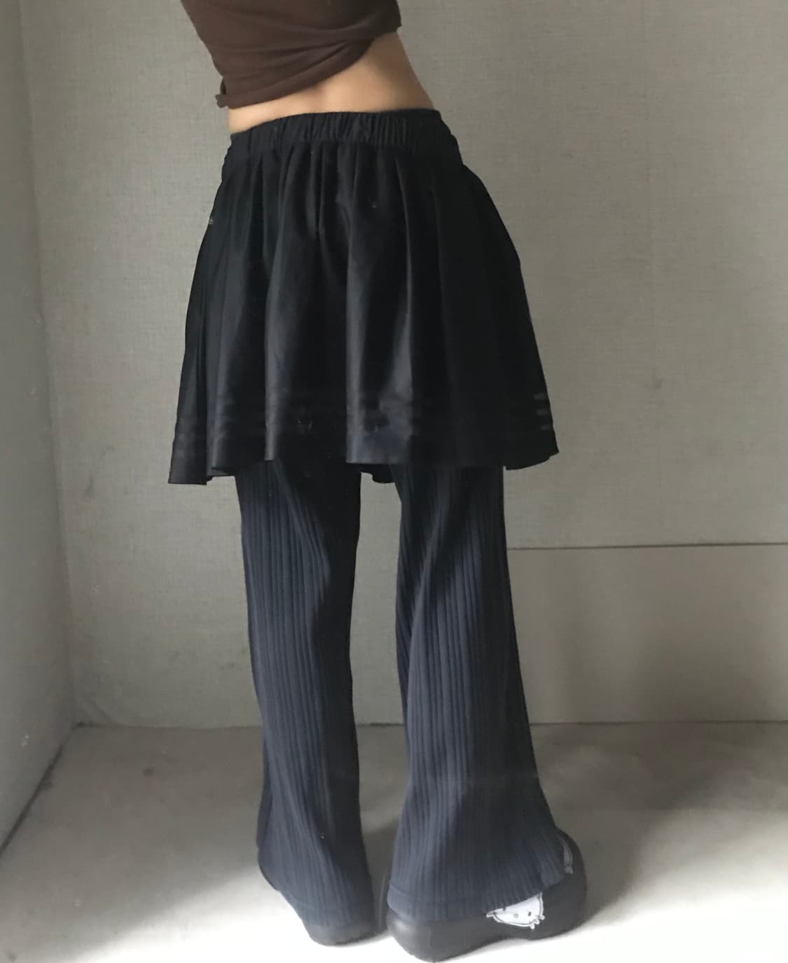 아디다스 블랙 샤스커트 상품이미지3