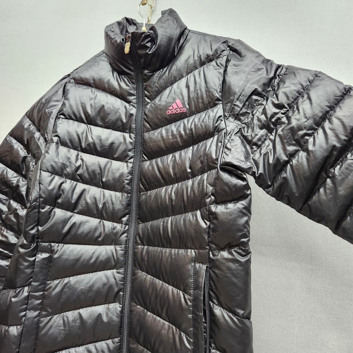 아디다스 로고 구스다운 스트링 경량패딩 80(S) 상품이미지3