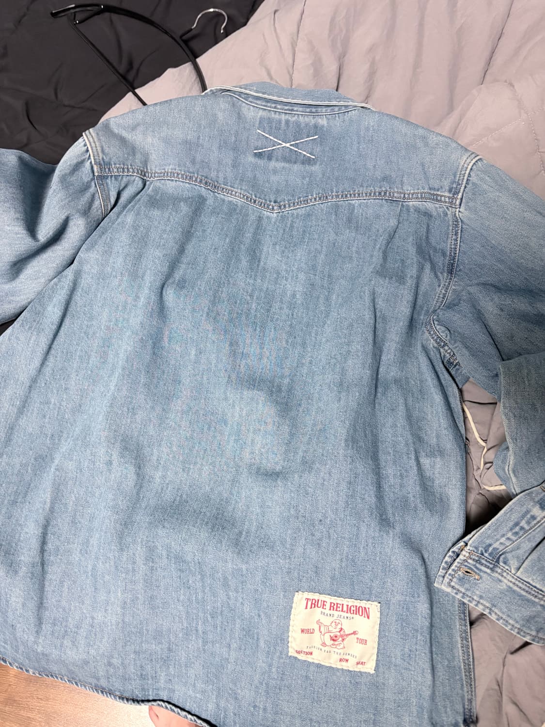 트루릴리젼 인디고 데님셔츠 상품이미지5