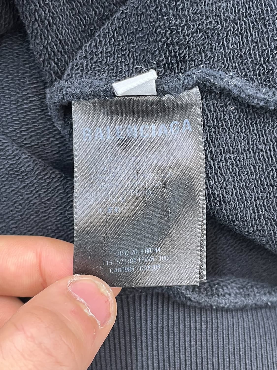 발렌시아가 2019 BB 모드 로고 후드티 상품이미지7