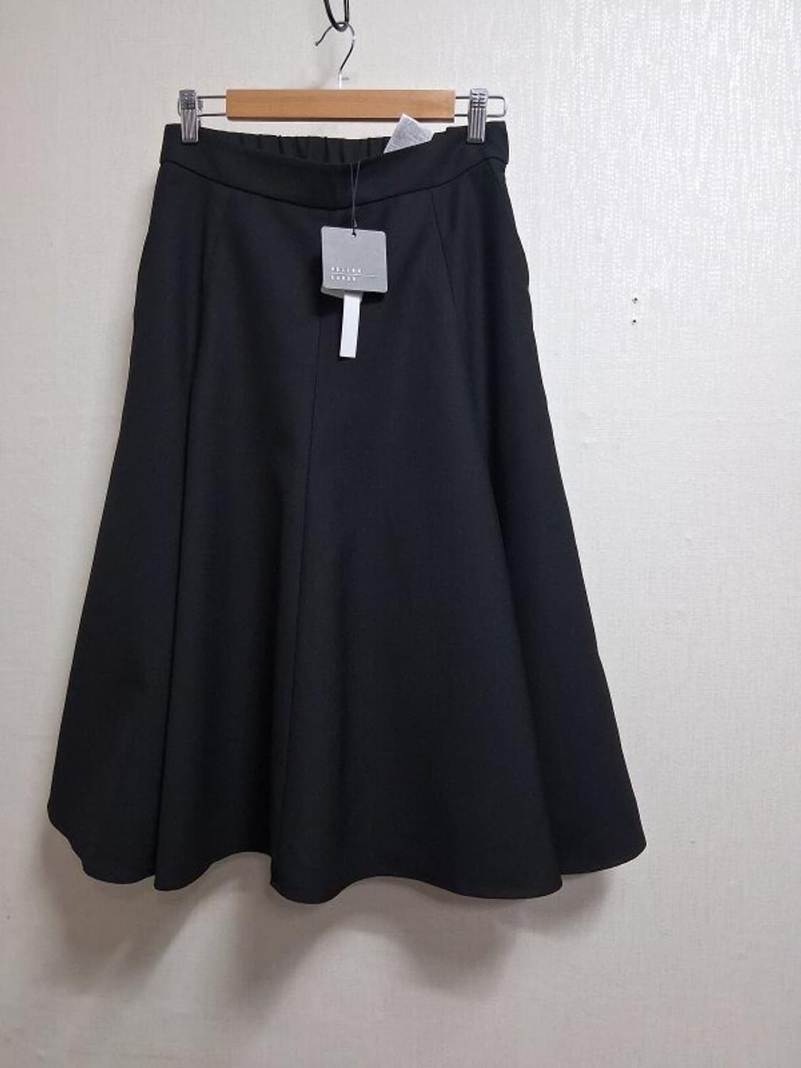 HELLEN KAREN검정플레어스커트 참신한 롱기장 새옷상태 28 29
 상품이미지1