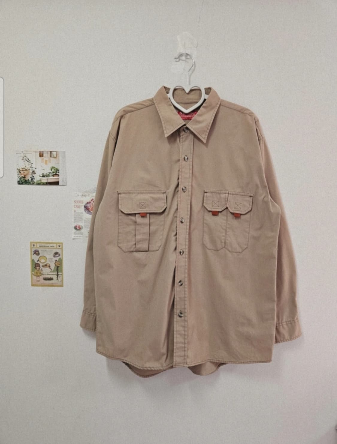스즈코빈티지 아메카지 모리걸 셔츠 상품이미지1