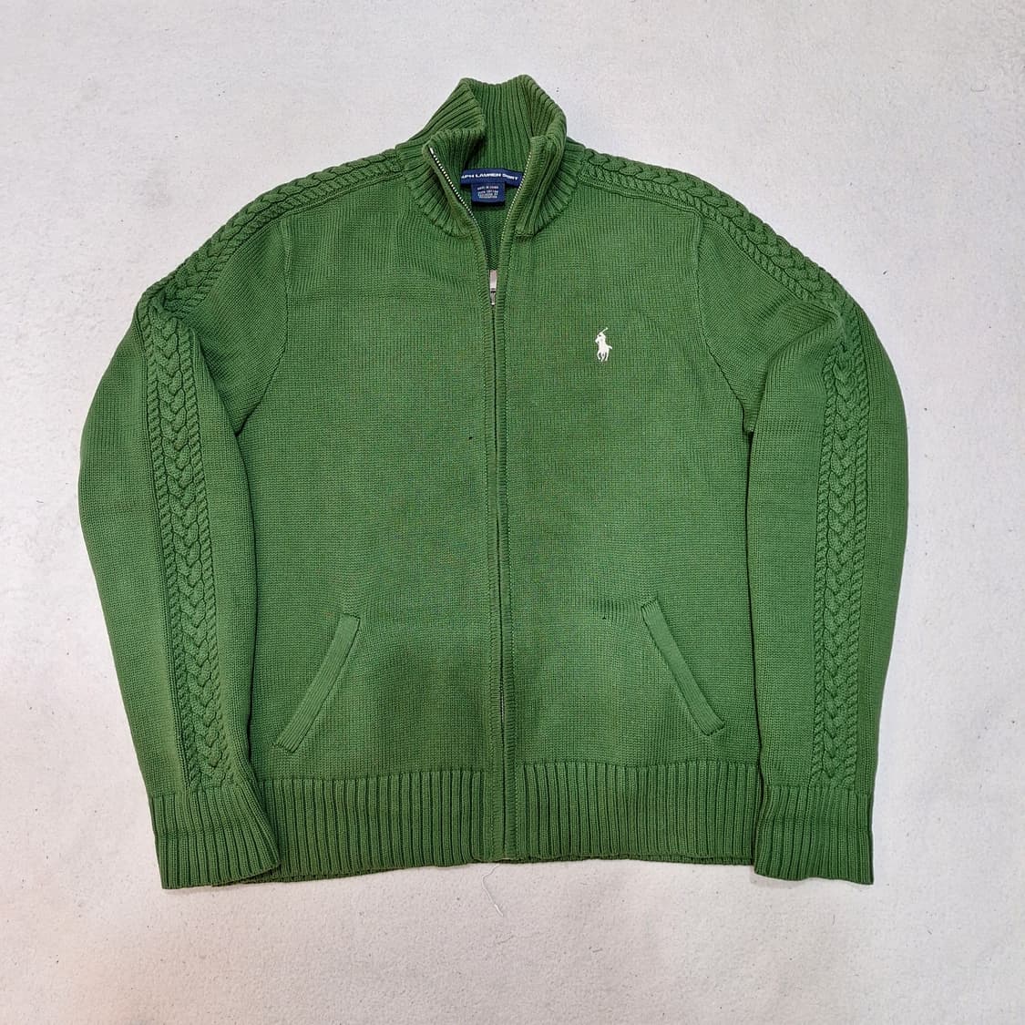 랄프로렌  스포츠  니트집업XL 상품이미지1