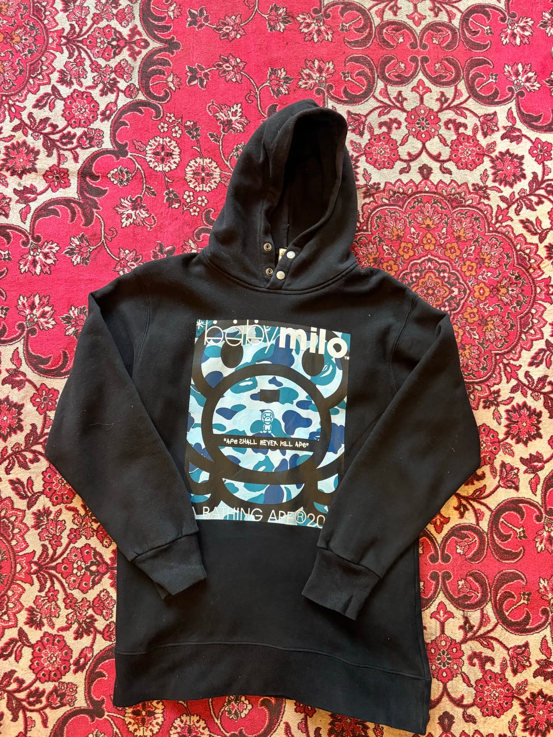 A BATHING APE Baby Milo Pullover Hoodie 상품이미지1