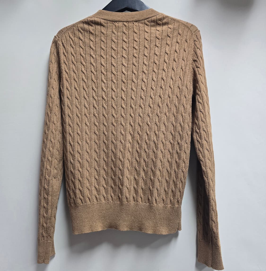 헤지스 케이블 라운드 니트카디건 85 상품이미지2