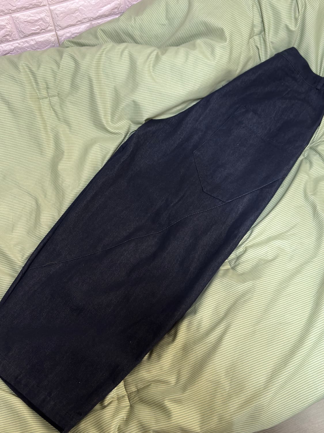 단델 백로고 벌룬 데님 팬츠 2사이즈 상품이미지3