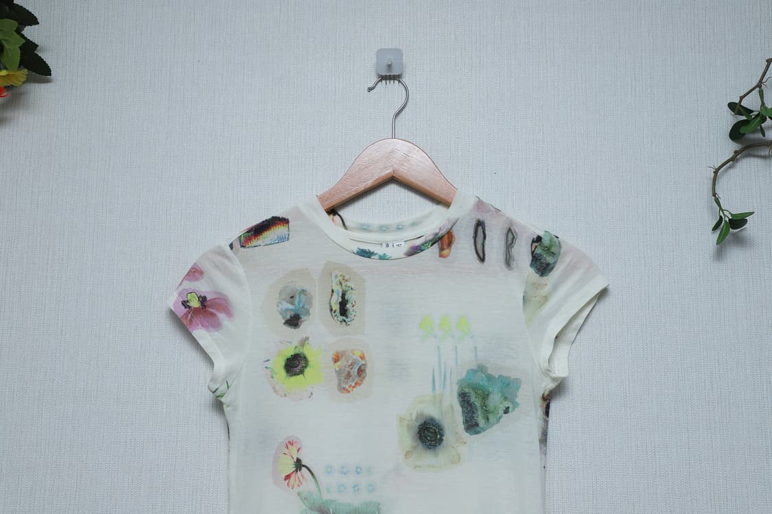 & Other Stories 아트 프린트 코튼 티셔츠 상품이미지4