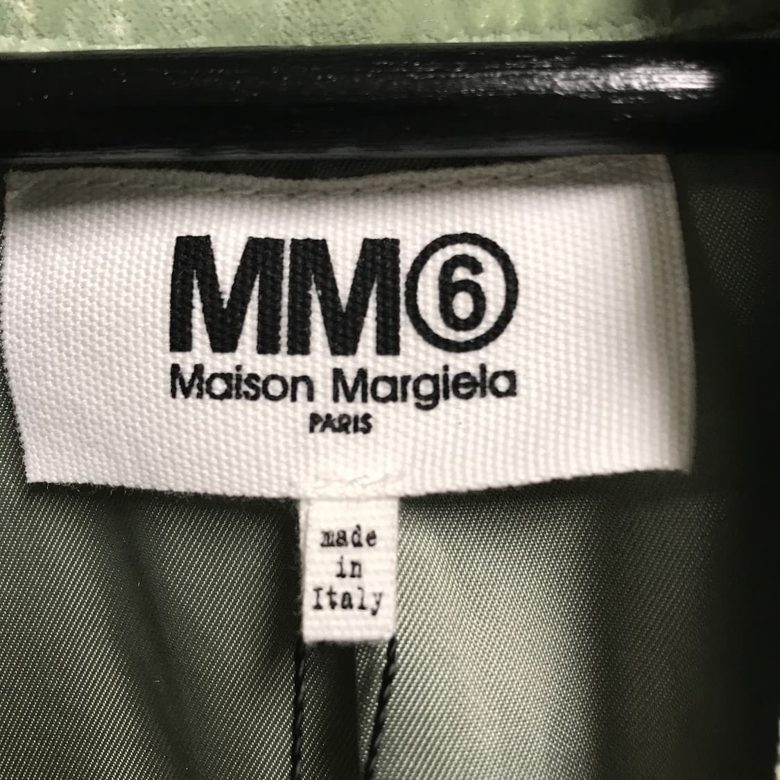 MM6 마르지엘라 벨벳 롱 코트 36(W) 상품이미지4