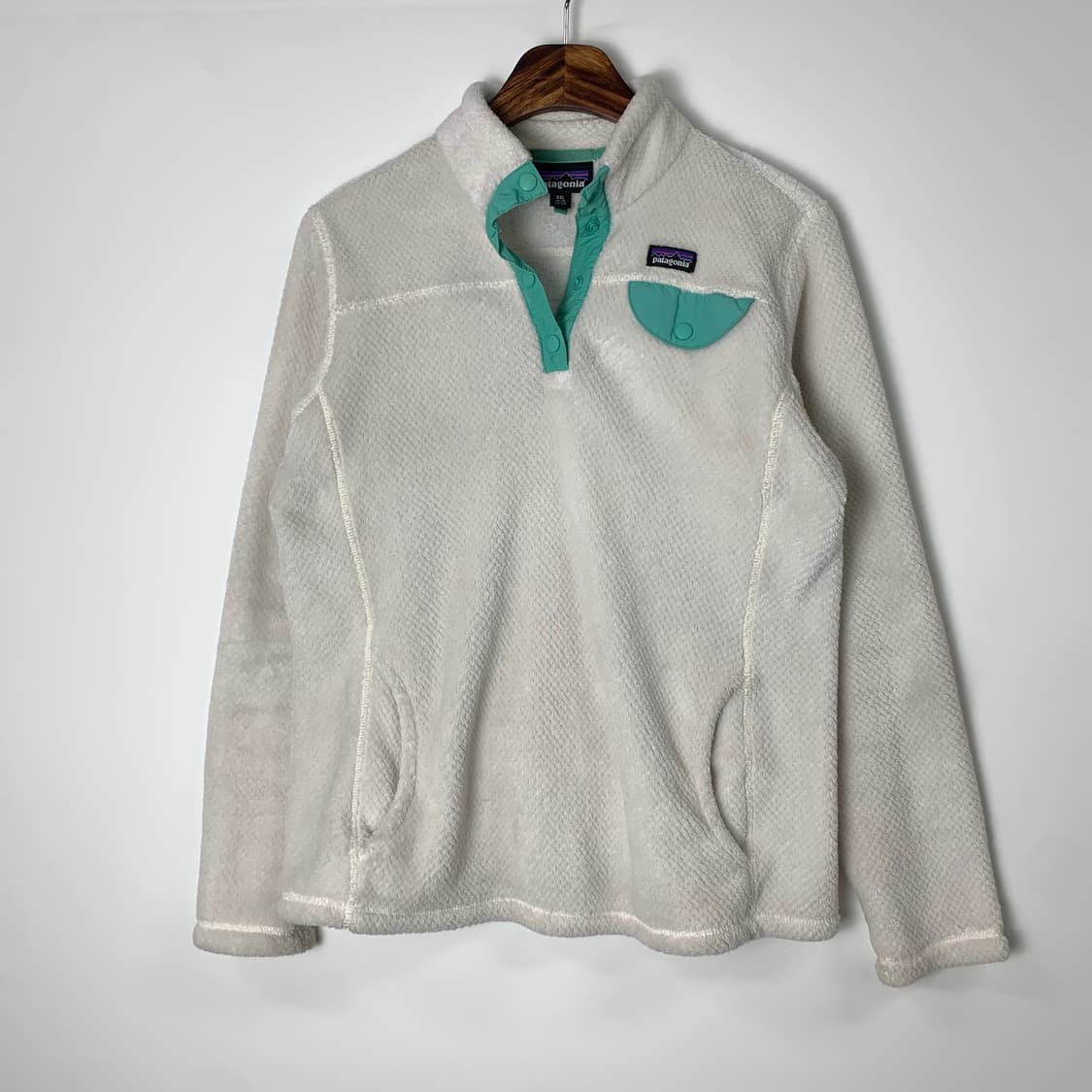 파타고니아 아이보리 신칠라 플리스 스냅티 상품이미지2
