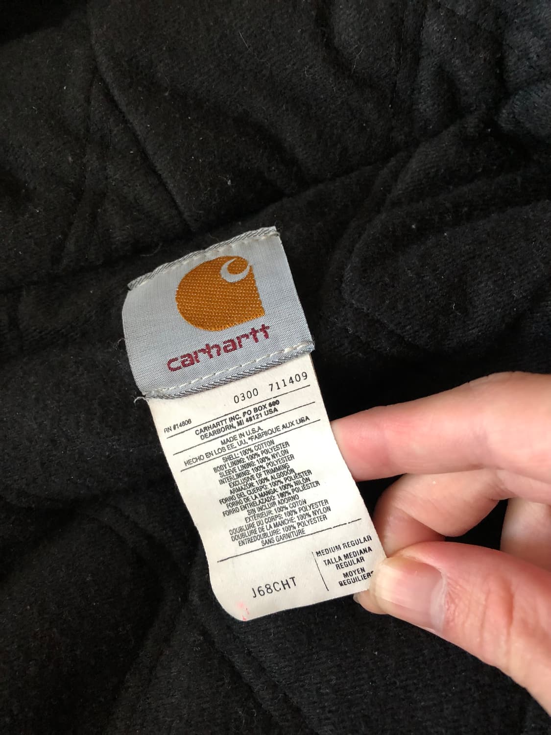 [M] 칼하트 j68 cht 액티브 판매 (j130) 상품이미지4