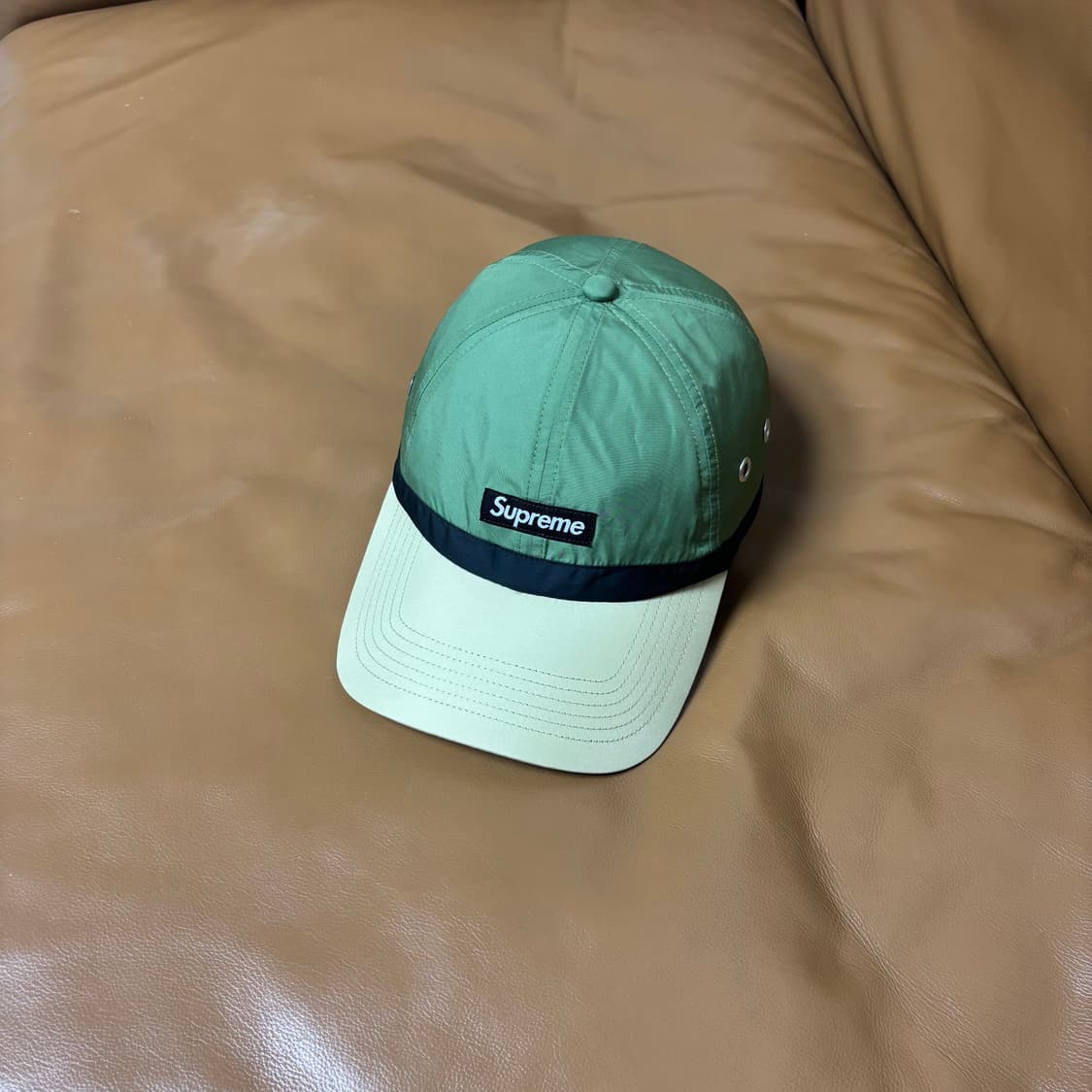 Supreme 슈프림 투톤 그린 6패널 볼캡 모자 2Tone Green 상품이미지1