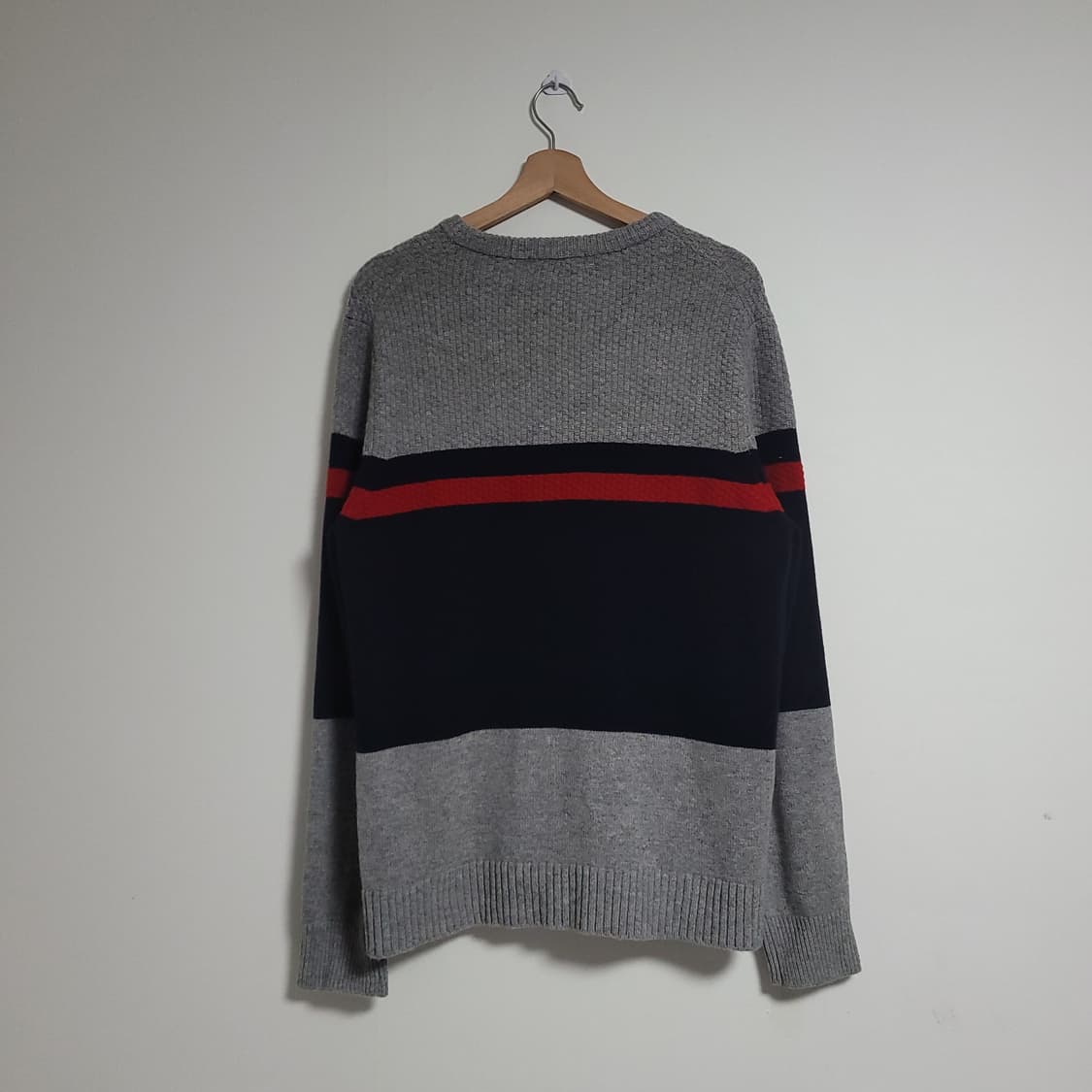 (110) BEANPOLE 빈폴 니트 스웨터 긴팔 티셔츠 모 100% 상품이미지4