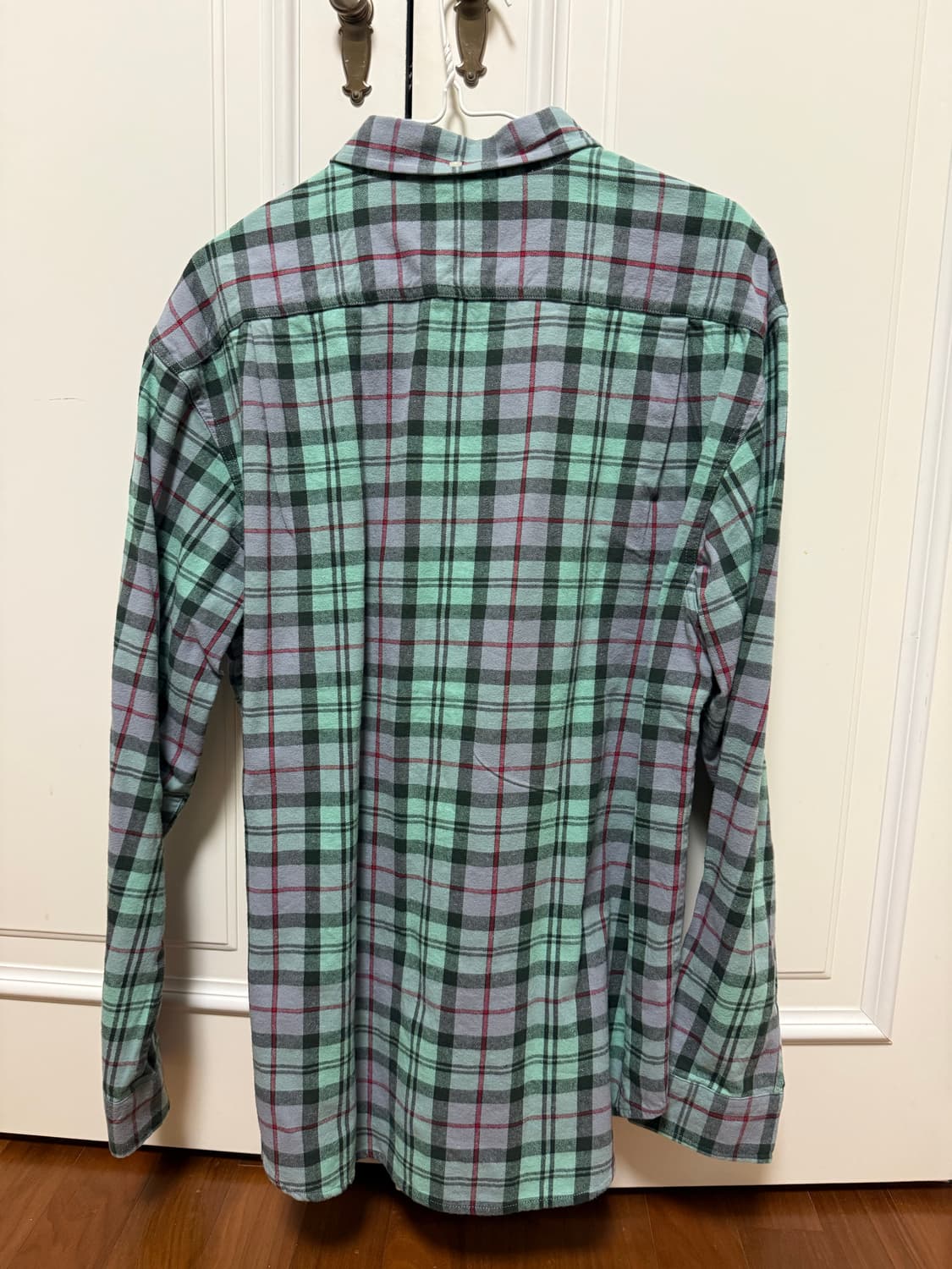 (새상품) 슈프림 플레이드 플란넬 셔츠 블루 - 24FW 상품이미지3