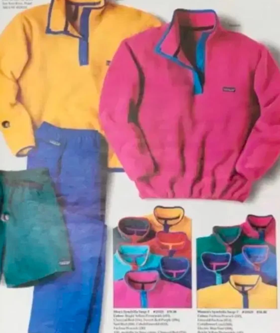 빈티지 파타고니아 80s 신칠라 풀오버 플리스 상품이미지6