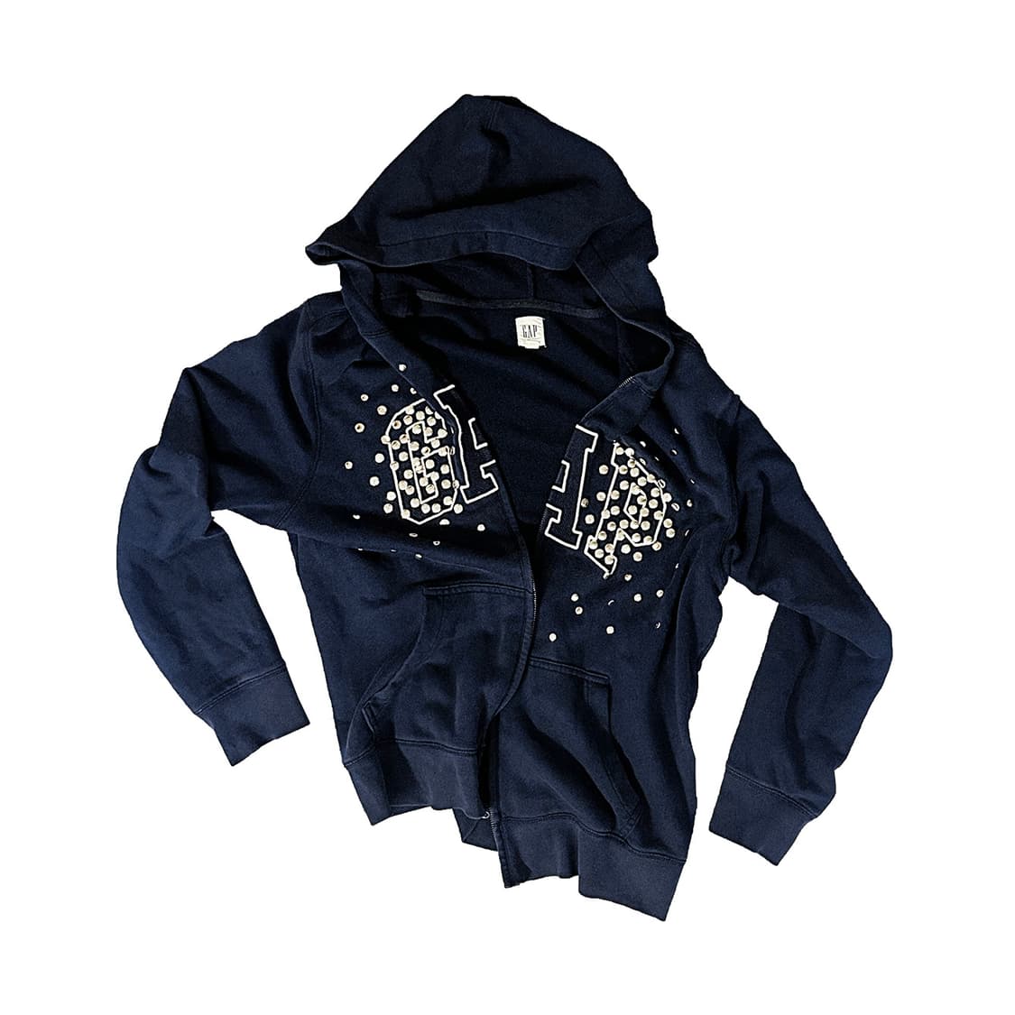 갭(GAP) 리벳 후드집업 상품이미지1