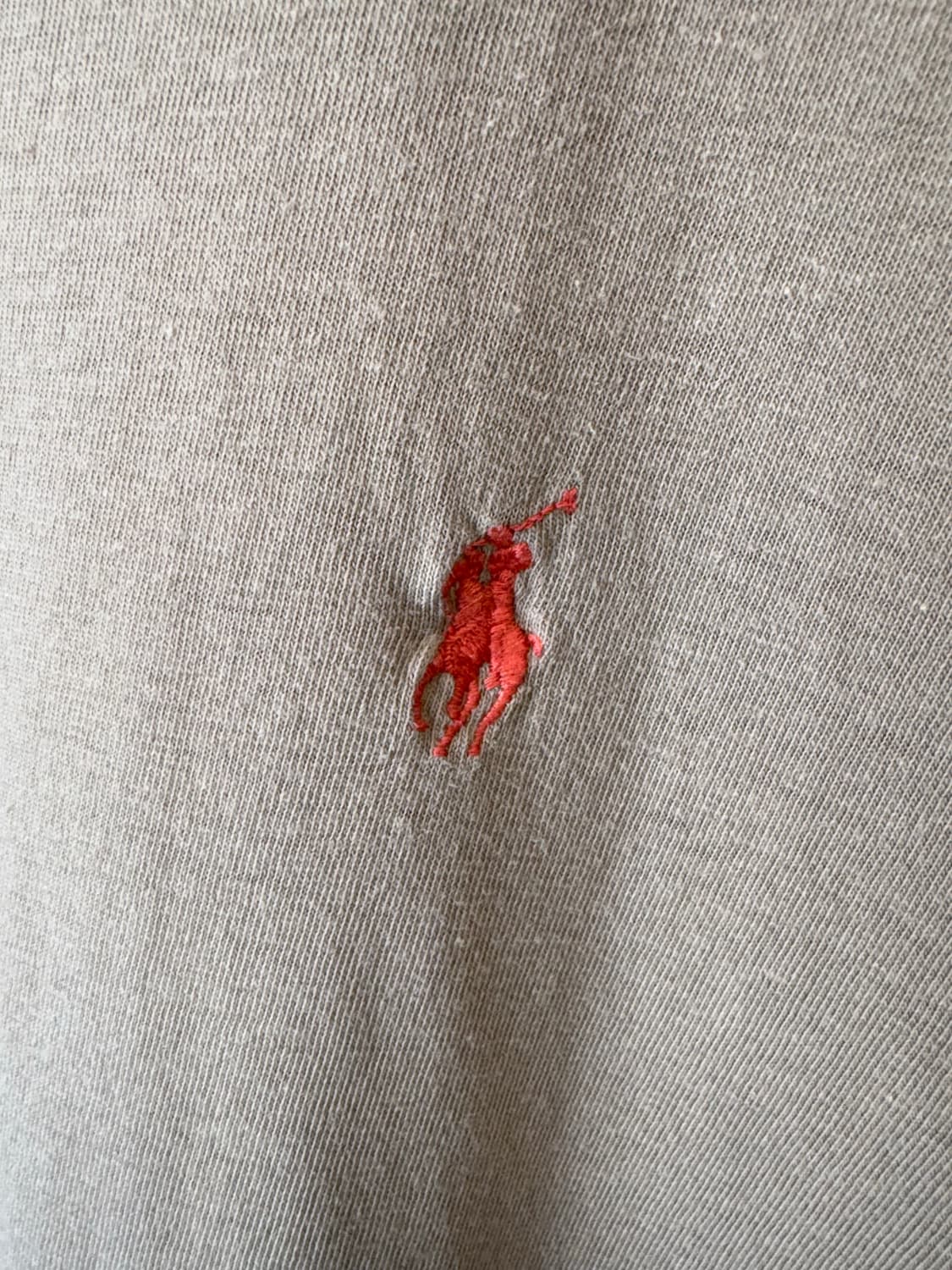 폴로랄프로렌 빈티지 포니로고 브라운 반팔티 상품이미지5