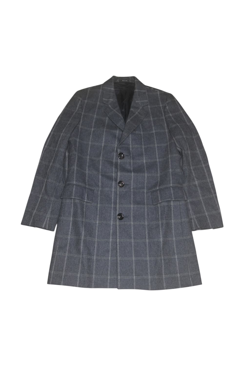 마르지엘라 12FW 울 체크 3b 코트 상품이미지2